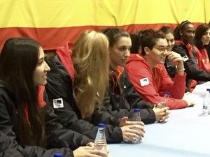 Las Chicas de la Seleccion de Baloncesto.