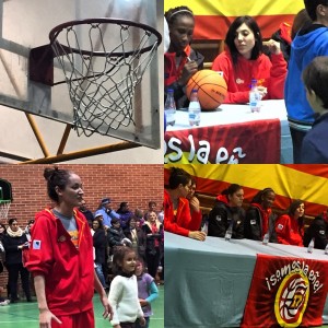La Selección Femenina levanto pasiones entre los peques.