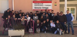 La Antigua con los alumnos de Simone Ortega